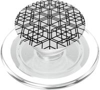 Sacred Geometry Hexagon Matrix Geometric PopSockets PopGrip for MagSafe