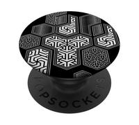 Sacred Geometry Hexagonal Pattern Chaos PopSockets Adhesive PopGrip