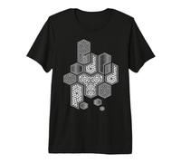 Sacred Geometry Hexagonal Pattern Chaos Premium T-Shirt