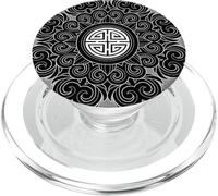Sacred Geometry Mandala Labyrinth Geometric PopSockets PopGrip for MagSafe