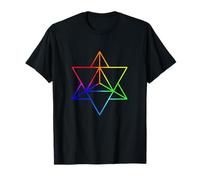 Sacred Geometry Merkaba Zen Yoga T-Shirt