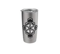 Sacred Geometry Metatron Hexagon Geometric Pattern Stainless Steel Insulated Tumbler