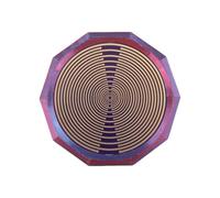 Sacred Geometry Oscillator Radiation Purification with Vibrational Disks for Home Offices or Room Decoration Electromagnetic Oscillator
