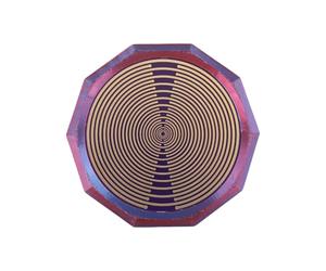 Sacred Geometry Oscillator Radiation Purification with Vibrational Disks for Home Offices or Room Decoration Electromagnetic Oscillator