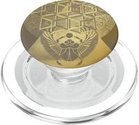 Sacred Geometry Scarab Design Ancient Egyptian Symbol Art PopSockets PopGrip for MagSafe