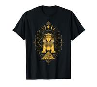 Sacred Geometry Sphinx Pyramid Horus Eye Ancient Egypt T-Shirt