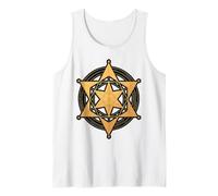 Sacred Geometry Sri Yantra Symbol Tank Top