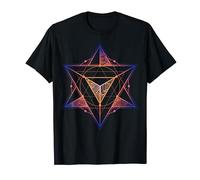 Sacred Geometry Star Tetrahedron Merkaba T-Shirt