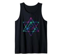 Sacred Geometry Star Tetrahedron Merkaba Tank Top