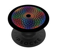 Sacred Geometry Torus Yantra Geometric Pattern Chakra PopSockets Swappable PopGrip