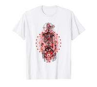 Sacred Geometry with Human Skeleton T-Shirt