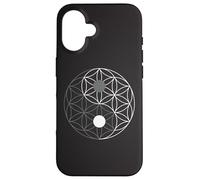 Sacred Geometry Yin Yang Flower of Life Case for iPhone 16