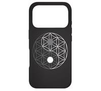 Sacred Geometry Yin Yang Flower of Life Case for iPhone 17 Pro