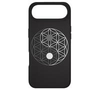Sacred Geometry Yin Yang Flower of Life Case for iPhone Air