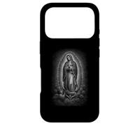 Sacred Guadalupe female Apparition of Virgin Mary Roses Case for iPhone 17 Pro