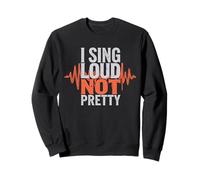Sacred Harp Singing Folk Music Singer Funny Shape Note Sweatshirt