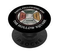 Sacred Harp Singing Folk Music Singer Shape Note PopSockets Adhesive PopGrip