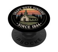 Sacred Harp Singing Folk Music Singer Shape Note PopSockets Adhesive PopGrip