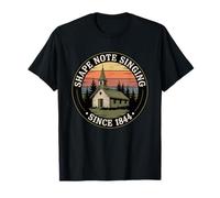 Sacred Harp Singing Folk Music Singer Shape Note T-Shirt