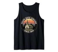 Sacred Harp Singing Folk Music Singer Shape Note Tank Top