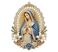 Sacred Heart of Jesus Brooch, Enamel Catholic Lapel Pin Gift