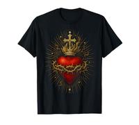 Sacred Heart of Jesus Catholic Christian Church Faith T-Shirt