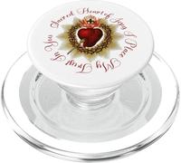Sacred Heart of Jesus, I Trust In You Catholic Christian PopSockets PopGrip for MagSafe