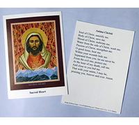 Sacred Heart Prayer Card/Anima Christi - Set of 100