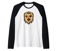 Sacred Immaculate and Most Chaste Heart Jesus Mary Joseph Raglan Baseball Tee
