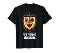Sacred Immaculate and Most Chaste Heart Jesus Mary Joseph T-Shirt