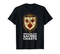 Sacred Immaculate and Most Chaste Heart Jesus Mary Joseph T-Shirt