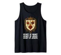 Sacred Immaculate and Most Chaste Heart Jesus Mary Joseph Tank Top