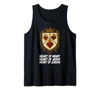Sacred Immaculate and Most Chaste Heart Jesus Mary Joseph Tank Top