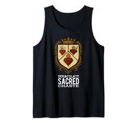 Sacred Immaculate and Most Chaste Heart Jesus Mary Joseph Tank Top