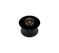 Sacred Jesus Crown Of Thorns Heart Gothic Prayer Icon Art PopSockets Adhesive PopGrip