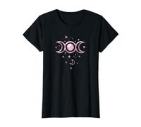 Sacred Lunar Phases Feminine Moon Symbol Witchcore Art T-Shirt