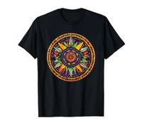 Sacred Mandala Sunburst Meditation T-Shirt