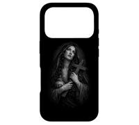 Sacred Mary Holding Cross Christian Prayer Case for iPhone 17 Pro
