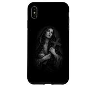 Sacred Mary Holding Cross Christian Prayer Case for iPhone XS Max
