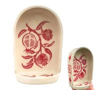 Sacred Niche, Meditation Wall Decor, Carved Home Accent, Deep Display Ledge and Minimal Design, Ideal for Elevating Spiritual Ambiance Supporting Statues Crystals Collections and Enhancing Interior