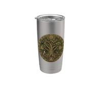 Sacred Oak Tree Druid Celtic Woodland Mythology Stainless Steel Insulated Tumbler