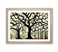 Sacred Oak Trees Framed Wall Art Print A2 Oak