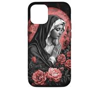 Sacred Prayer Red Roses rose moon Art Case for iPhone 12/12 Pro