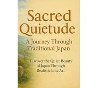 Sacred Quietude: A Journey Through Traditional Japan: Discover the Quiet Beauty of Japan Through Realistic Line Art
