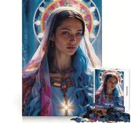 Sacred Serenity Jigsaw Puzzle 1000 Piece for Teenagers Logic Sense Toy Calm Pastime Smooth Edge Premium Gift (38x26cm)