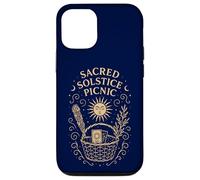 Sacred Solstice Picnic Spiritual Midsummer Nature Wicca Art Case for iPhone 12/12 Pro