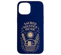 Sacred Solstice Picnic Spiritual Midsummer Nature Wicca Art Case for iPhone 15