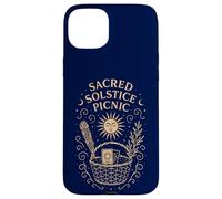 Sacred Solstice Picnic Spiritual Midsummer Nature Wicca Art Case for iPhone 15 Plus