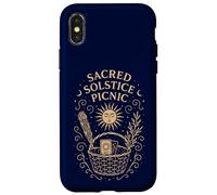 Sacred Solstice Picnic Spiritual Midsummer Nature Wicca Art Case for iPhone X/XS