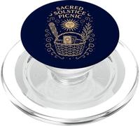 Sacred Solstice Picnic Spiritual Midsummer Nature Wicca Art PopSockets PopGrip for MagSafe